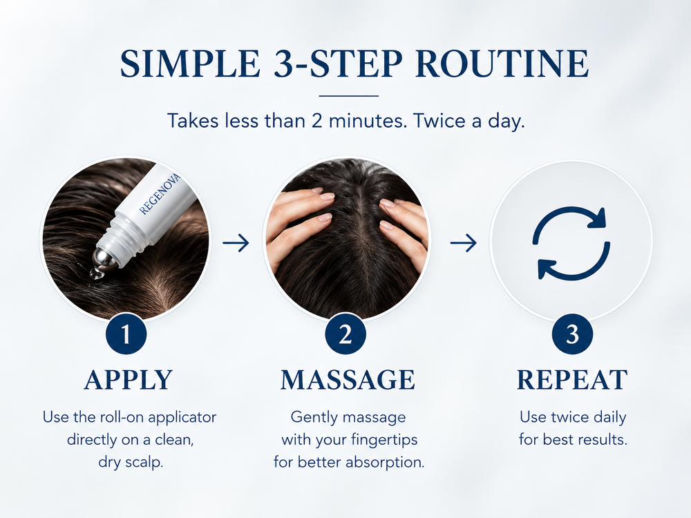 REGENOVA™ Hair Growth Serum Roll-On